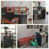 Máquina electrohidráulica de ensayo de doblado y compresión YAW-10