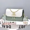 Bolsa de fabricante Nova 2024 estilo western feminina textura popular simples bolsa de ombro transversal bolsa de corrente fio de bordado bolsa pequena