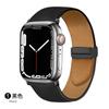 Adecuado para correa de reloj applewatch serie completa disponible ultra moda Hebilla plegable magnética correa de reloj de cuero ajustable