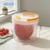 Frasco Multifuncional BNBS para Frutas, Frasco Pequeño para Almacenar Fruta Deshidratada y Pulpa de Fruta, Recipiente Pequeño Sellado a Prueba de Humedad para Cocina