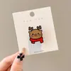 Broche de Reno de Santa Claus Navideño Insignia Metálica Linda Japonesa Pin Botón de Ropa de Dibujos Animados Accesorios Adorno de Regalo