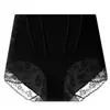 Pantalones Populares Transfronterizos de Cintura Alta con Control de Abdomen para Mujer, Verano Alta Elasticidad Talla Extra Encaje Satín Sin Costuras Levanta Glúteos