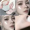 Daimenbear Transparente y Brillante de un Solo Color Alto Brillo Textura Puré de Papa Brillante Perlado Maquillaje Facial para Mujeres