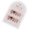 Uñas Postizas Hechas a Mano Serie Miu Premium con Acabado de Alta Gama, Uñas Postizas con Lazo de Perlas con un Toque de Lujo, Precio de Mayoreo