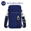 Bolsa Feminina Fashion 2026 com Três Zíperes, Bolsa Transversal, Porta-Moedas de 1 Yuan, Nova Bolsa Celular Tendência, Porta-Chaves
