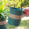 Adecuado para Maceta Plástico 2024 Resina Suculenta Chlorophytum Rosa Galón en Maceta Engrosada Transpirable Balcón Duradero Plantación