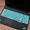 Para teclado ThinkPad Lenovo E15 membrana T15 para portátil P15v E595 computadora E585 pegatina protectora