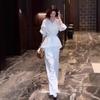 Looks para Passeios de 1º de Maio de 2026: Roupas de Verão Super Tendências, um Conjunto Completo com uma Vibe de Alto Padrão, Luxuosa e Elegante, Calça de Alfaiataria Branca para um Visual Maduro