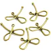 YuenZ aleación DIY collar de lazo hueco pendientes pulsera accesorios para el cabello colgante material de joyería accesorios N165