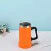Taza de acero inoxidable con asa de 24 oz transfronteriza, gran capacidad, aislamiento al vacío, taza de cerveza, portátil para exteriores y coche, taza de coche, venta al por mayor