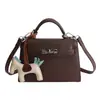 Bolsa feminina elegante e versátil para o dia a dia, novo modelo 2026, bolsa de mão de nicho coreana, bolsa Kelly, bolsa Birkin, transfronteiriça
