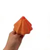 Puzzle poligonal plegable de estrella impreso en 3D para niños Juguete para aliviar el estrés Torre de zanahoria en espiral Adorno Artesanal Venta al por mayor