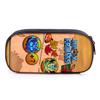 Caixa de Lápis para Jogo Blox Fruits Nova Produto Transfronteiriço 3D Bolsa de Camada Única Estojo de Lápis de Poliéster Bolsa de Material Escolar