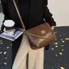 Versátil Bolso Retro Nuevo de Hombro y Axila, Bolso Cruzado Nuevo de Aspecto Elegante y Texturizado, Bolso Nuevo de Moda