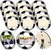 Nuevo producto transfronterizo: Marco de Pantalla de Escritorio Deportivo de Madera para la Copa Mundial de Fútbol, Regalo Familiar, Decoración Ornamental de Madera