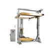 Dahong FLR1800FZ máquina de enrolamento online sobreposta máquina de enrolamento automática de paletes suportando linha de montagem de embalagem
