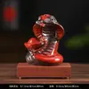 Adornos de Serpiente de Cerámica Año de la Serpiente 2025 Mascota del Zodiaco Mascota de Té Creativa Juego de Té Adornos Decorativos de Escritorio