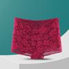 Ropa Interior Tipo Boxer Tres Conejos Americana para Mujer Talla Pequeña Cintura Media Sexy Transparente Sin Costuras Tanga Hueco Ropa Interior Caliente Entrepierna de Algodón