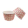 Copo de papel descartável para bolo, copo grande de muffin de qualidade alimentar, copo de papel para assar, filme enrolável, molde para bolo de alta temperatura