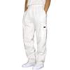 Comercio Transfronterizo Pantalones Casuales para Hombre Amazon con Forro de Polar, Estilo Jogger, Múltiples Bolsillos, Cordón, Corte Holgado, Versátil Casual para el Trabajo