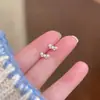 Exquisitos Pendientes de Perlas de Imitación para Mujer, Lujo Accesible, Pendientes de Circonita de Gama Alta de Nicho, Accesorios Únicos para Ropa de Trabajo Diaria, Modernos