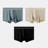 Ropa Interior de Algodón Puro para Hombre, Calzoncillos tipo Boxer Antibacterianos de Cordyceps de Rayón en la Entrepierna, Calzoncillos tipo Boxer de Algodón Transpirables y Amigables con la Piel Fabricante Venta al por Mayor