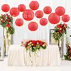 Faroles de Papel Rojos para el Festival de Primavera y el Día de Año Nuevo, Decoraciones de Ventanas Estilo Chino, Letreros para Fachadas de Tiendas y Decoraciones Festivas de Año Nuevo