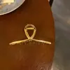 Presilha de Metal de Alta Qualidade para Mulheres, Nova Presilha Grande, Prendedor de Tubarão para a Parte de Trás da Cabeça, Grampo de Cabelo, Acessório de Cabelo