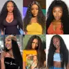 Comercio Exterior Transfronterizo Peluca Moda Europea y Americana Encaje Frontal Rizo de Acero Cabello Rizado Pequeño África Caliente Gorro con Encaje Frontal
