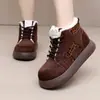 Zapatos de Algodón para Mujer de Nuevo Estilo Invernal con Suela Gruesa y Forro de Felpa para Calidez Zapatos de Osito para Mujer Monstruo de Pie Grande Cómodos Resistentes al Desgaste Antideslizantes Zapatos para Madre