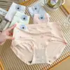 Nova Roupa Íntima Feminina de Coelho Fofo com Grafeno 10A Antibacteriana 95% Algodão, Amiga da Pele, Confortável e Respirável - Barraca de Venda ao Vivo no Atacado
