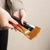 Escova de chá sem fiapos caneta para bule bandeja de chá escova raspadora de água mesa de chá bule de chá kung fu escova de limpeza de xícara de chá acessórios para conjunto de chá
