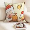 Almohada de Dibujos Animados de Oveja Perezosa para Dormitorio, Residencia Estudiantil, Mesita de Noche, Sofá de Sala de Estar, Cojín de Oficina, Regalo