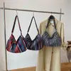 Bolso de Estilo Étnico Bohemio para Mujer 2025 Primavera y Verano Nuevo Bolso de Hombro Cruzado Versátil Bolso Tote de Gran Capacidad Moderno