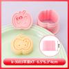 Molde para Galletas de Pastel de Luna Hello Kitty Forma de Corazón Molde de Galletas de Dibujos Animados 3D Pastel de Luna Realista Impreso DIY