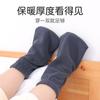 Calcetines cálidos para dormir de mediana edad y ancianos para niños y niñas, calcetines holgados de invierno con forro polar, engrosados a prueba de frío para dormir por la noche