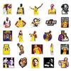 51 estrella Kobe caricatura grafiti creativo laptop patinete coche teléfono móvil guitarra pegatina tarjeta goo