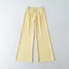 RY2684-2026 Calças de Perna Larga Retas da Moda Calças Casuais Sexy Estilo Novo Primavera Verão para Mulheres no Estilo Europeu e Americano