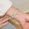 Pulseira de Metal Larga Tendência Retrô Esmalte Pingado Trabalho Pesado Fashionável Alto Valor Versátil Temperamento Único Joia Feminina Pulseira