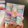 Xuxinhas de Cabelo para Meninas, Elásticos Infantis da Moda, Cordões de Cabelo para Bebês, Argolas de Cabelo para Bebês, Tamanho Pequeno para Meninas, Suaves com o Cabelo, Elásticos