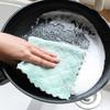 Paño de suministro de fábrica, paño para lavar platos para el hogar, paño de limpieza para el hogar, paño de aceite antiadherente, el aceite absorbente se puede reemplazar por cabello