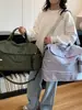 Bolsa de Viaje para Distancias Cortas para Mujer, Ligera, Ampliable, Gran Capacidad, Moderna, Separación de Seco y Húmedo, Bolsa para Deportes y Fitness, Bolsa de Mano