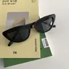Gafas de Sol Retro Ojo de Gato Europeas y Americanas Transfronterizas para Mujer, Modernas y Únicas para Sesiones de Fotos Callejeras, Protección UV, Estilo Dulce y Fresco