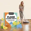 Jakehoe Tabletes de Limpeza para Piso Aroma Fresco Limpeza de Piso de Azulejo Remoção de Manchas Desodorização Fragrância Fresca Brilho Limpo