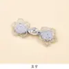 Botones de Flor de Rosa de Cristal para Cheongsam Infantil, Botones de Cuello Estilo Chino, Botones Decorativos Tejidos a Mano para Chaleco Hanfu