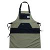 Delantal Catering Barbacoa Camping Café Restaurante Cocina Estampado Verano Delgado Ropa de Trabajo Exterior para Hombre y Mujer