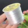Pulseira de Fio Elástico Plano de Cristal Elástico de Alta Elasticidade Importada do Japão Contas de Buda Corda Elástica Resistente ao Desgaste Fio para DIY