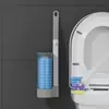 2026 Nuevo Artefacto de Limpieza de Inodoros para el Hogar Sin Rincones Muertos Cabezales de Repuesto Desechables para Cepillo de Inodoro Juego Montado en la Pared
