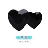 Venta al por mayor del fabricante Fondo puntiagudo Corazón de melocotón Strass Corazón de strass Vidrio de cristal con strass DIY Pegatina para teléfono móvil Accesorios Material auxiliar para ropa Strass