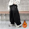 Calças de Fleece para Meninos Outono e Inverno 2025 Novas Roupas Infantis Calças Esportivas Casuais Engrossadas de Inverno Roupas de Inverno para Meninos